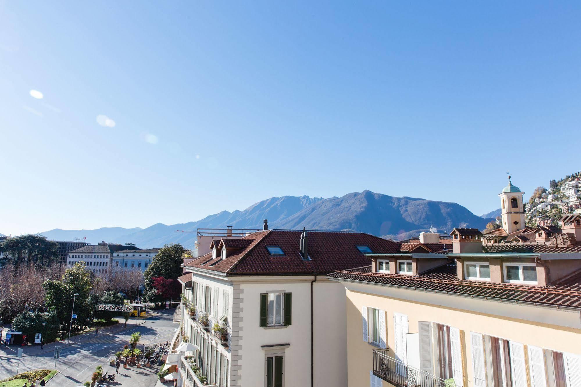 Hotel Du Lac Locarno Exterior foto